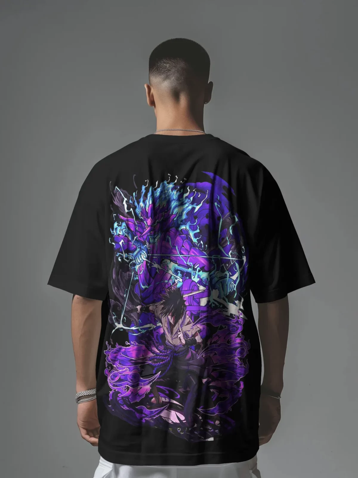 Sasuke oversize T-shirt v2 - Image 2