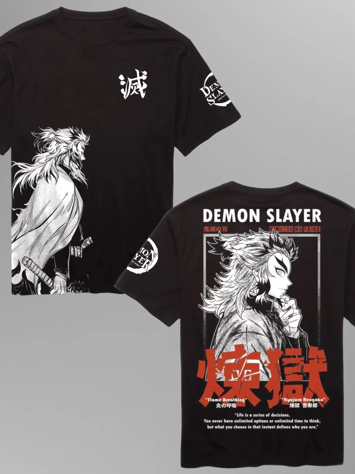 Demon Slayer - Rengoku new T-shirt - Image 3