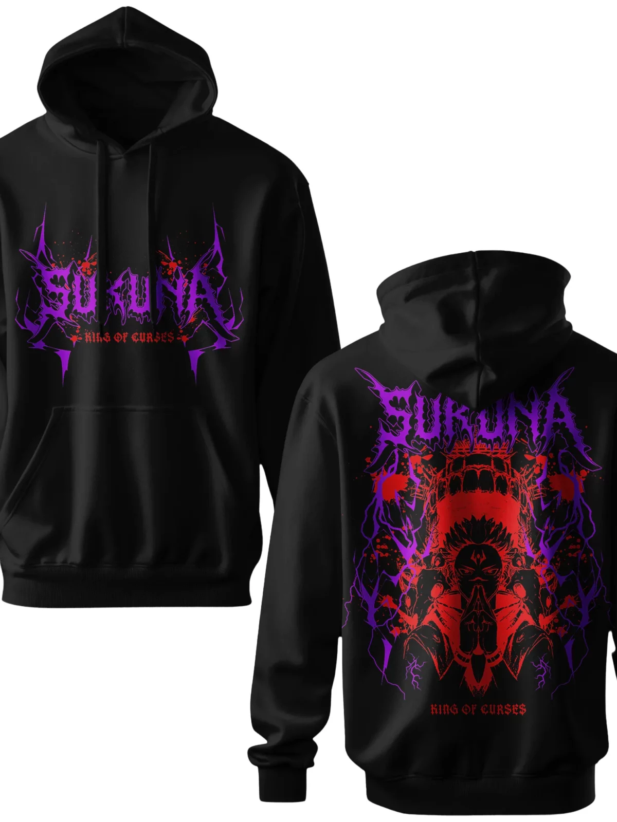 Jujutsu Kaisen - Sukuna new unisex hoodie - Image 5