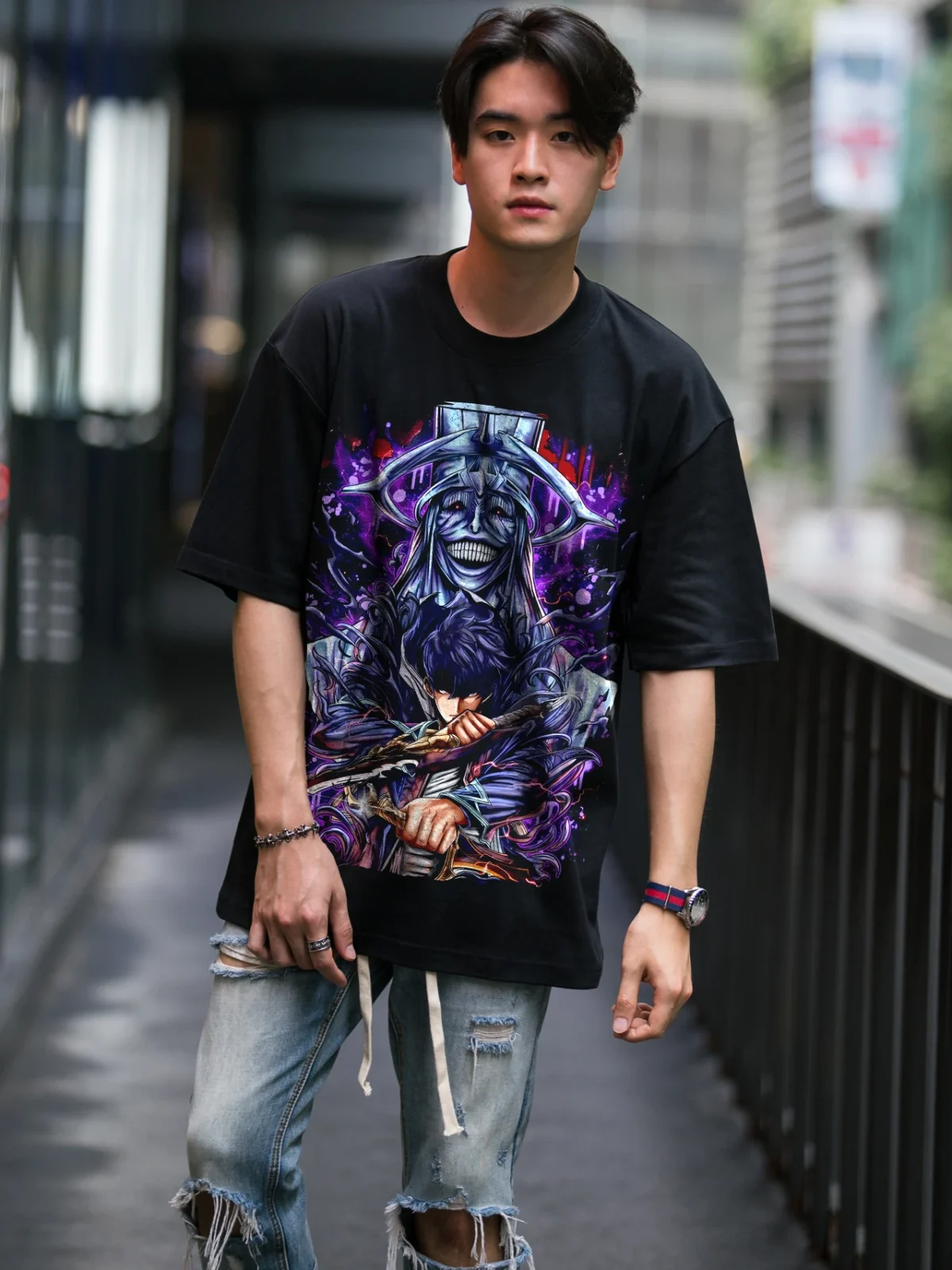 Solo Leveling new oversize t-shirt 3 - Image 3