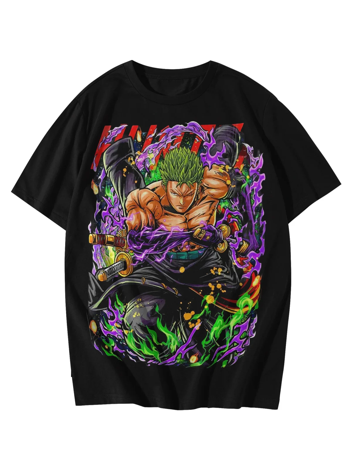 One Piece - Zoro oversize T-shirt new drop v3 - Image 4