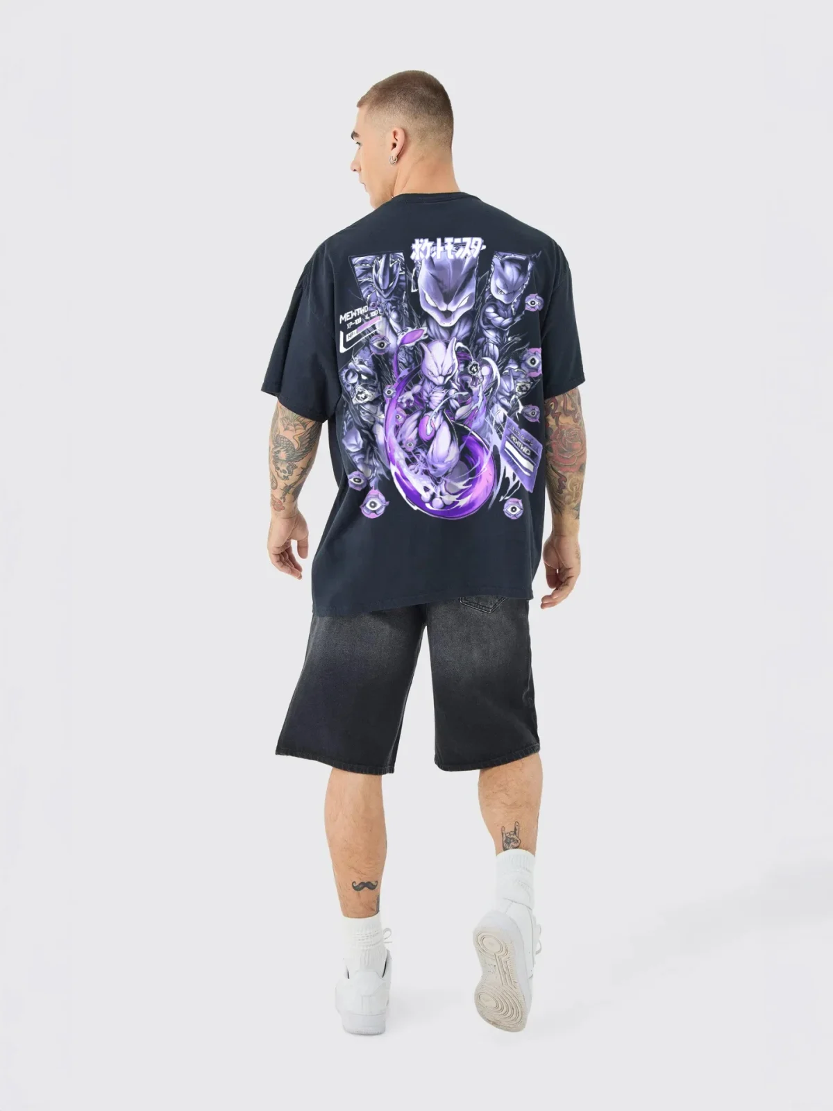 Pocket Monster - Mew oversize T-shirt PKM136 - Image 2